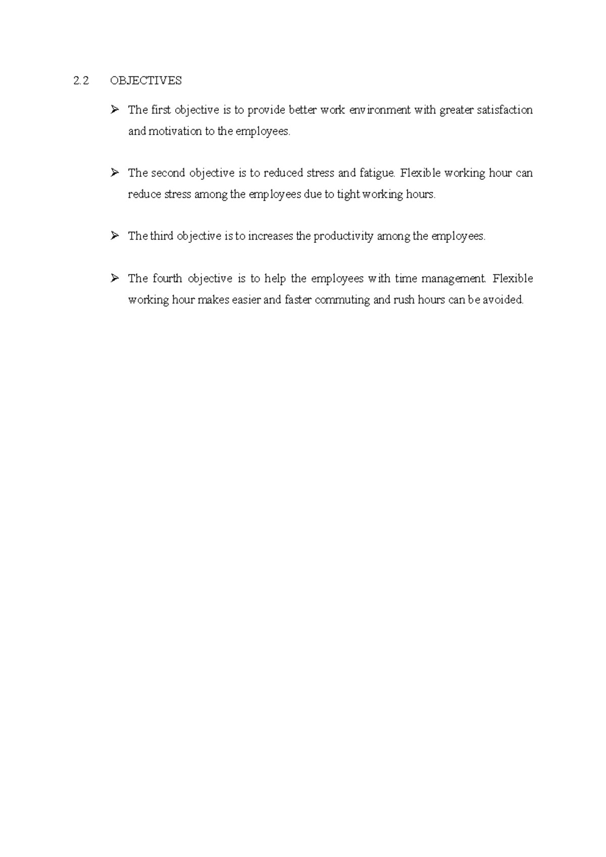 Objectives, Significance & Procedures - 2 OBJECTIVES The first ...
