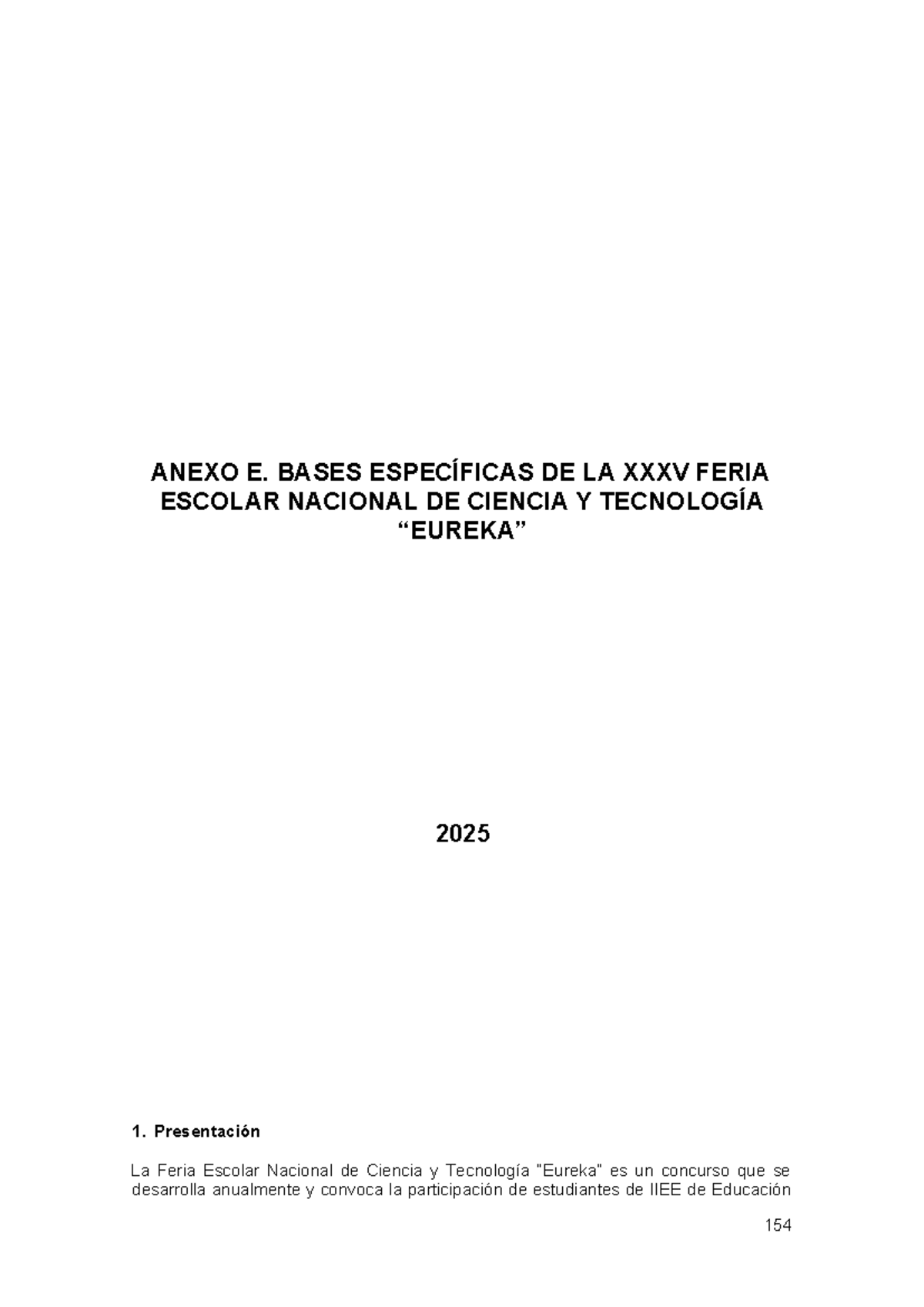 Bases Específicas para la Feria Escolar Nacional de Ciencia y ...