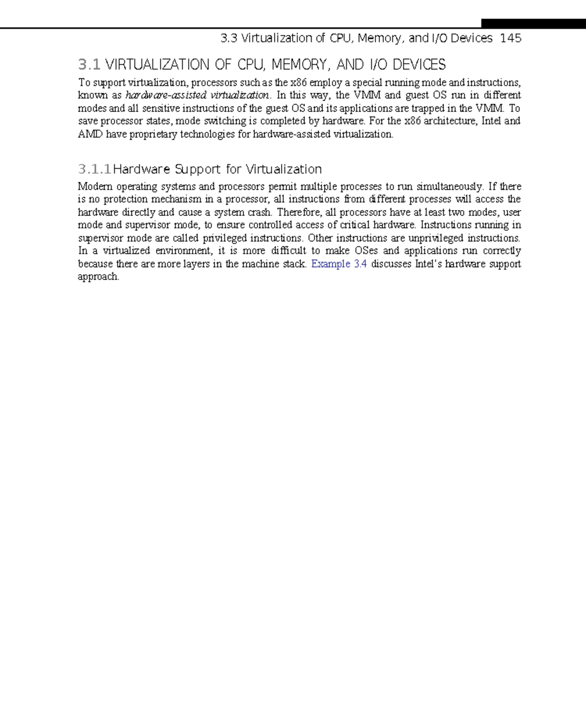 Virtualization of CPU, Memory, and Devices - Course Notes - Studocu