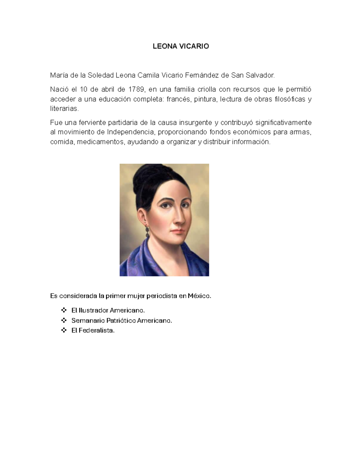 leona-vicario-resumen-de-su-vida-y-contribuciones-a-la-independencia