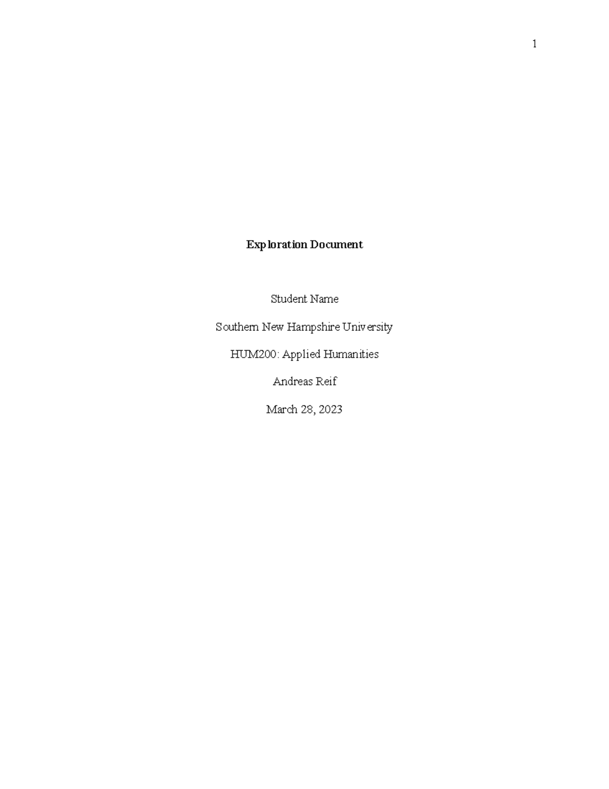 6-4 Project Part One: Exploration Document - Exploration Document ...