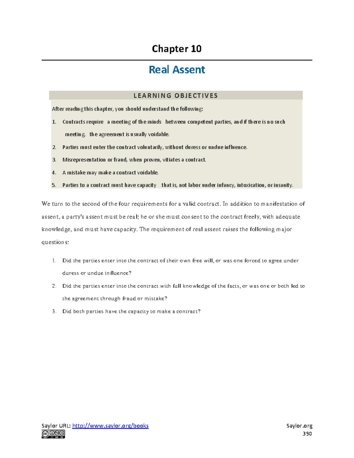 Contract Law: Understanding Mistakes and Misrepresentation in Contracts ...