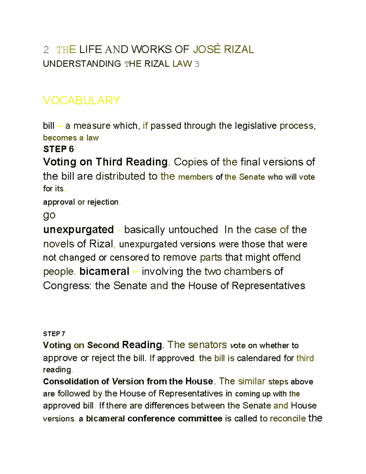 The Legislative Process: Understanding How a Bill Becomes a Law ...