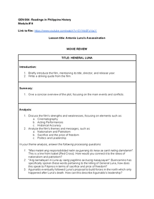 GEN-004-P2 - Lecture notes - GEN 004 P2 REVIEWER L11: CONFRONTING ...