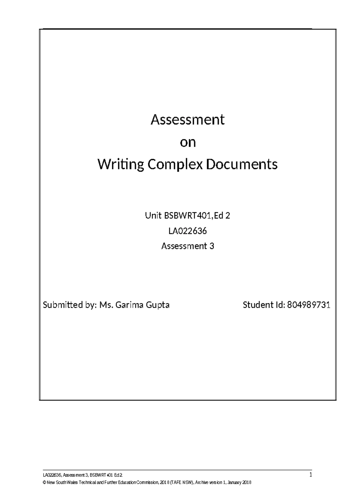 BSB41419 Certificate IV in Work Health and Safety Info Pack 2024 - Studocu