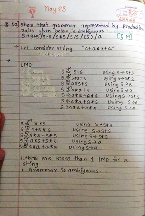 [Solved] Construct Turing Machine to check well formedness of ...