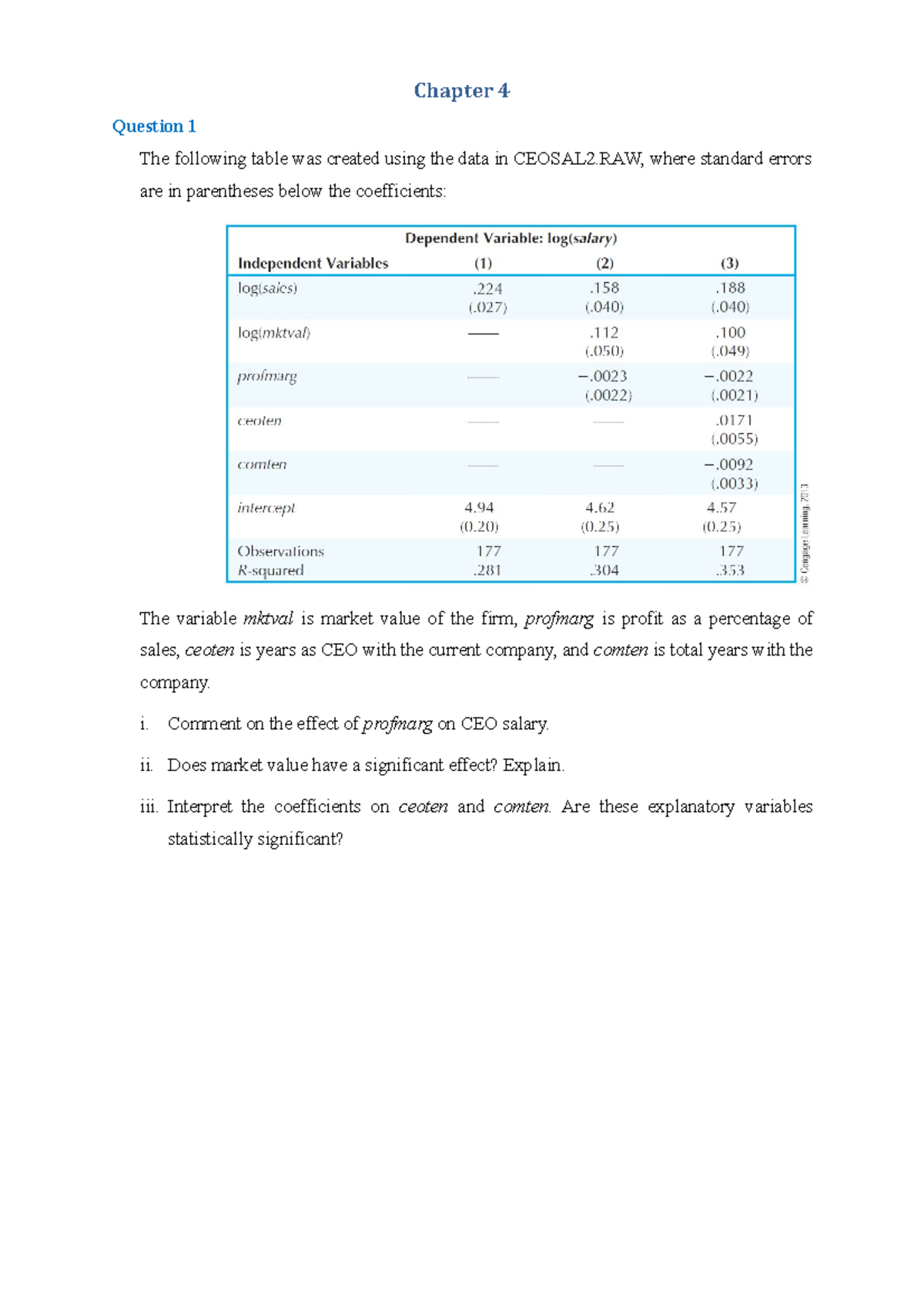 Tutorial 2: Statistical Analysis & Interpretation - Chapter 4 Insights ...