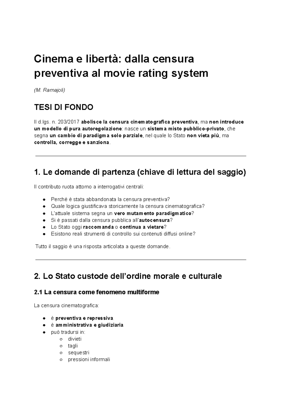 Cinema e Libertà: Evoluzione della Censura e del Sistema di Rating ...