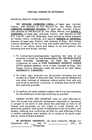 EJS DOAS - Sample legal forms for basic legal writing for lawyers ...