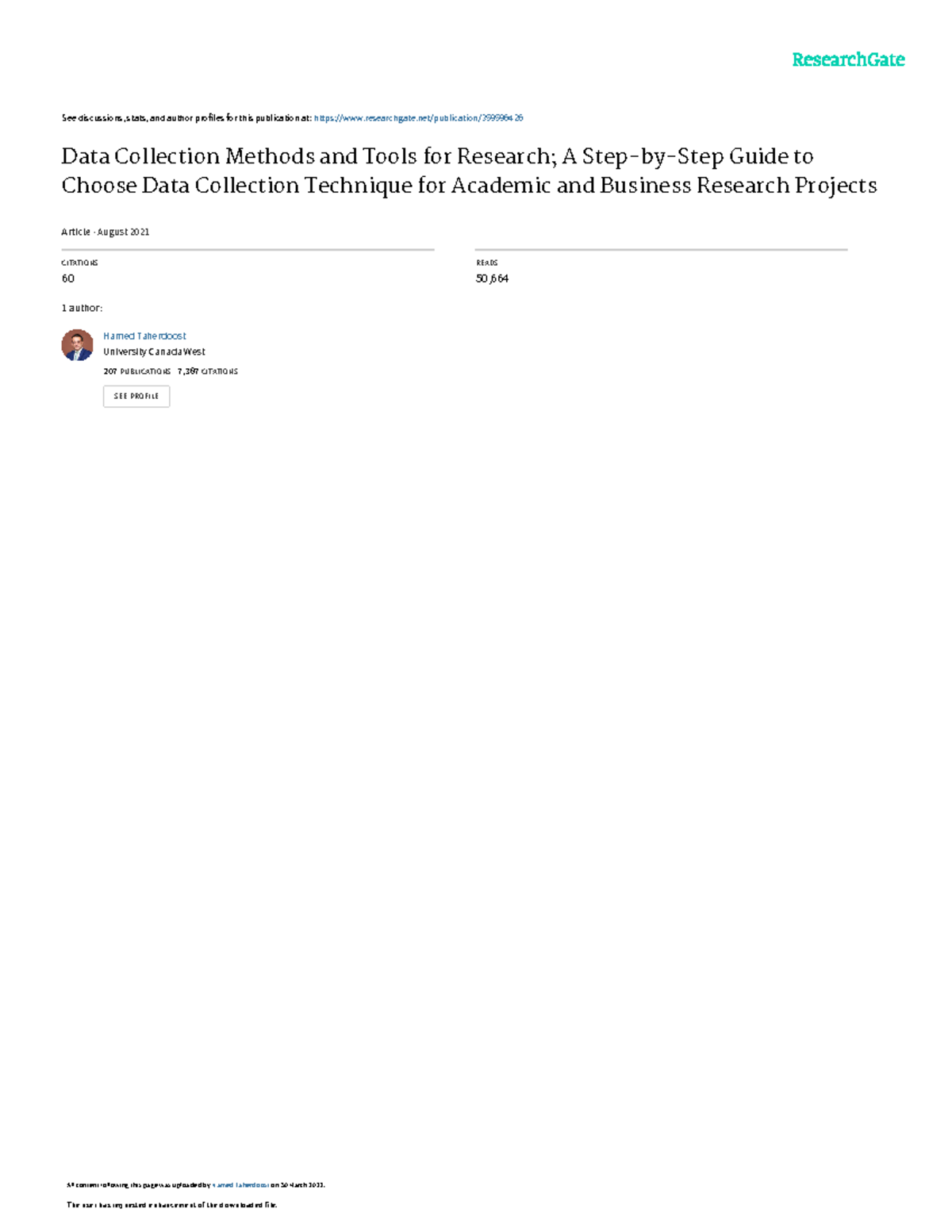 Data Collection Methods & Tools for Research: A Comprehensive Guide ...