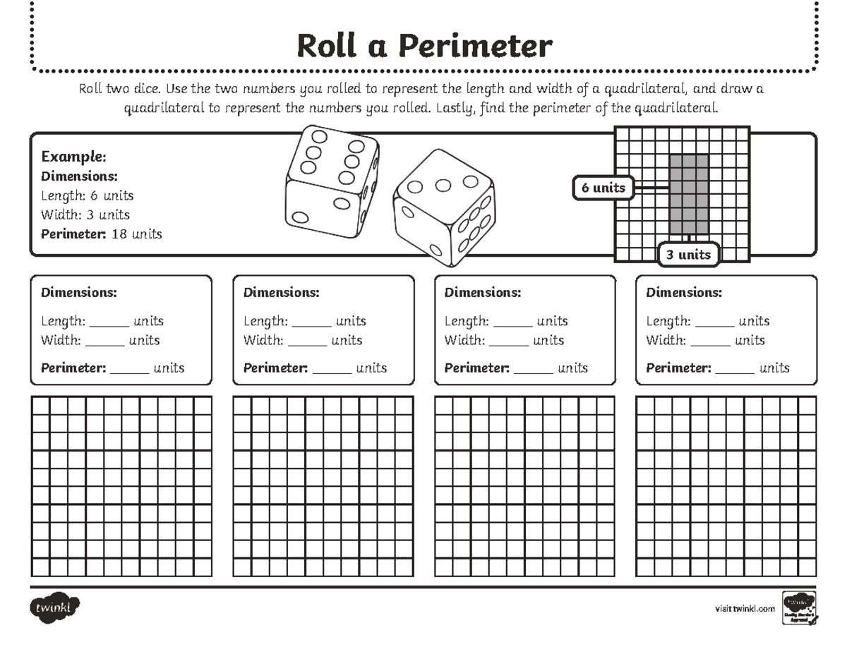 Third grade roll a perimeter activity us m 1696438169 - Example ...