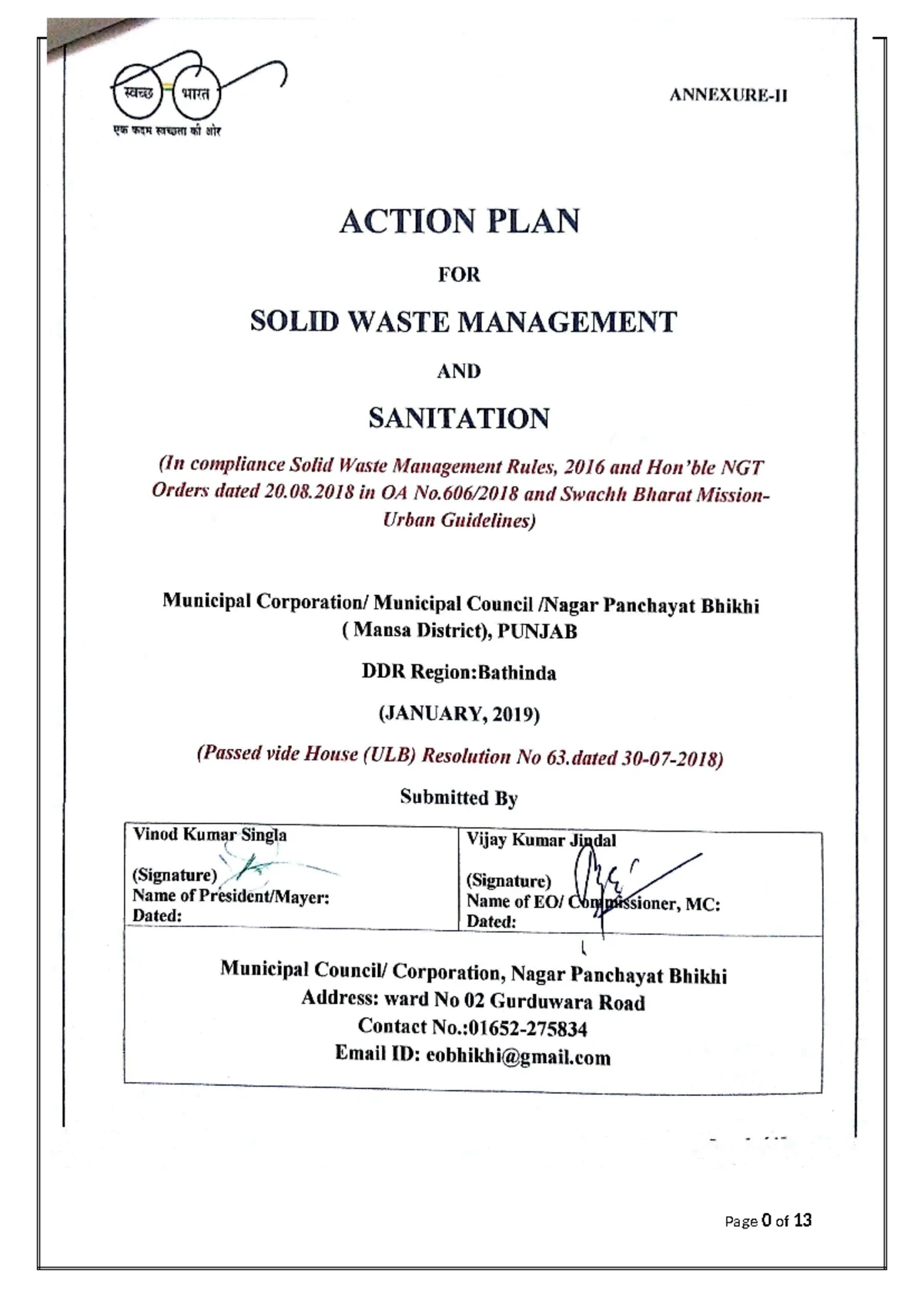 Action Plan for FDK - Strategies and Implementation Guide - Studocu