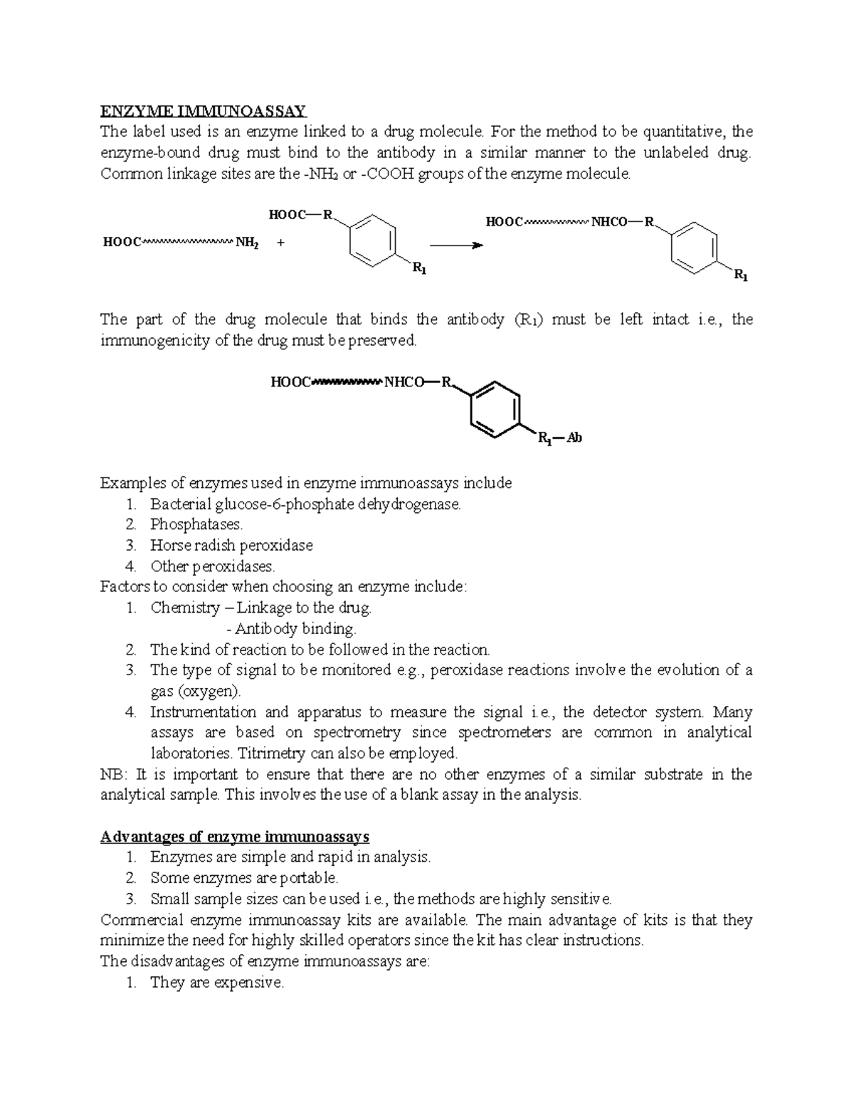 Enzyme Immunoassay Techniques in Pharmchem: Overview and Applications ...