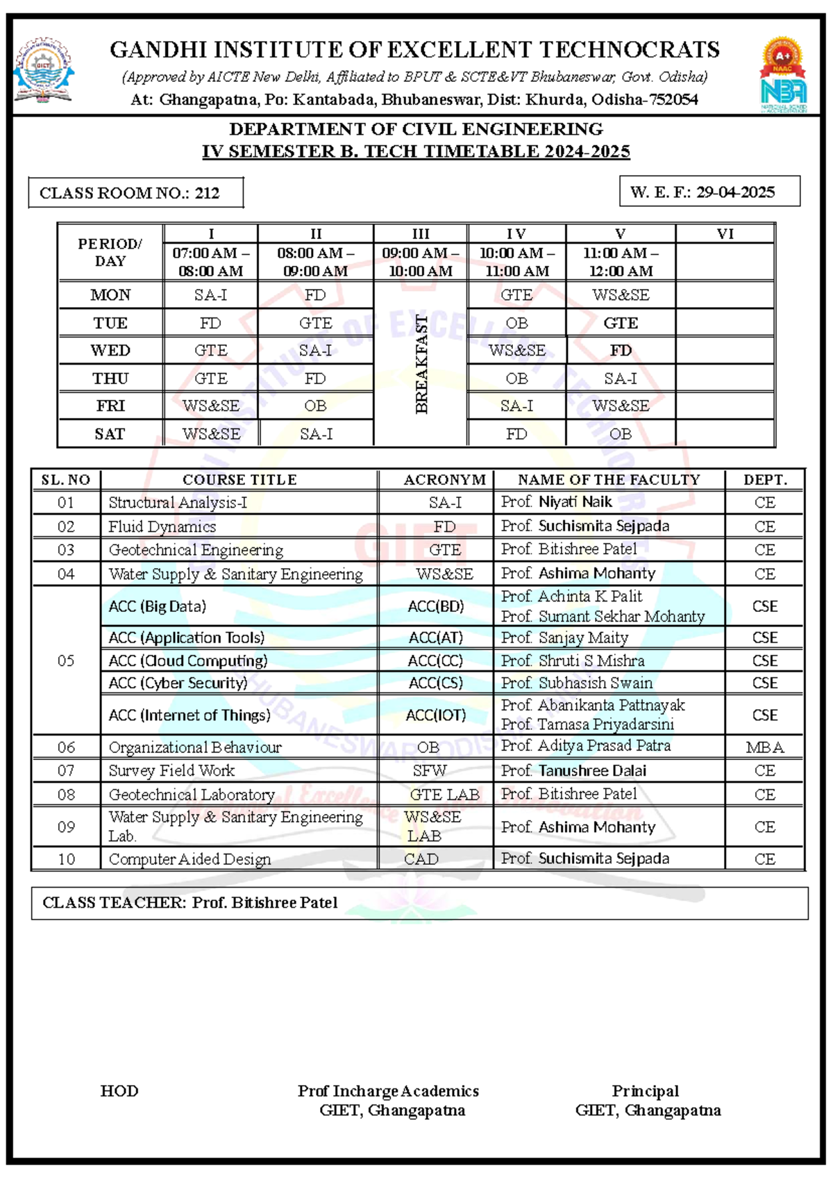 2. B.Tech 4th Sem 2024-2025 20-03-2025-2 - DEPARTMENT OF CIVIL ...