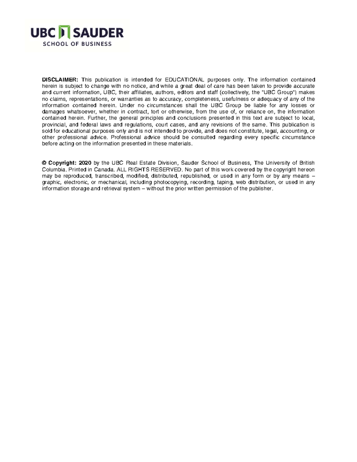 Assignment 1 - DISCLAIMER: This publication is intended for EDUCATIONAL ...