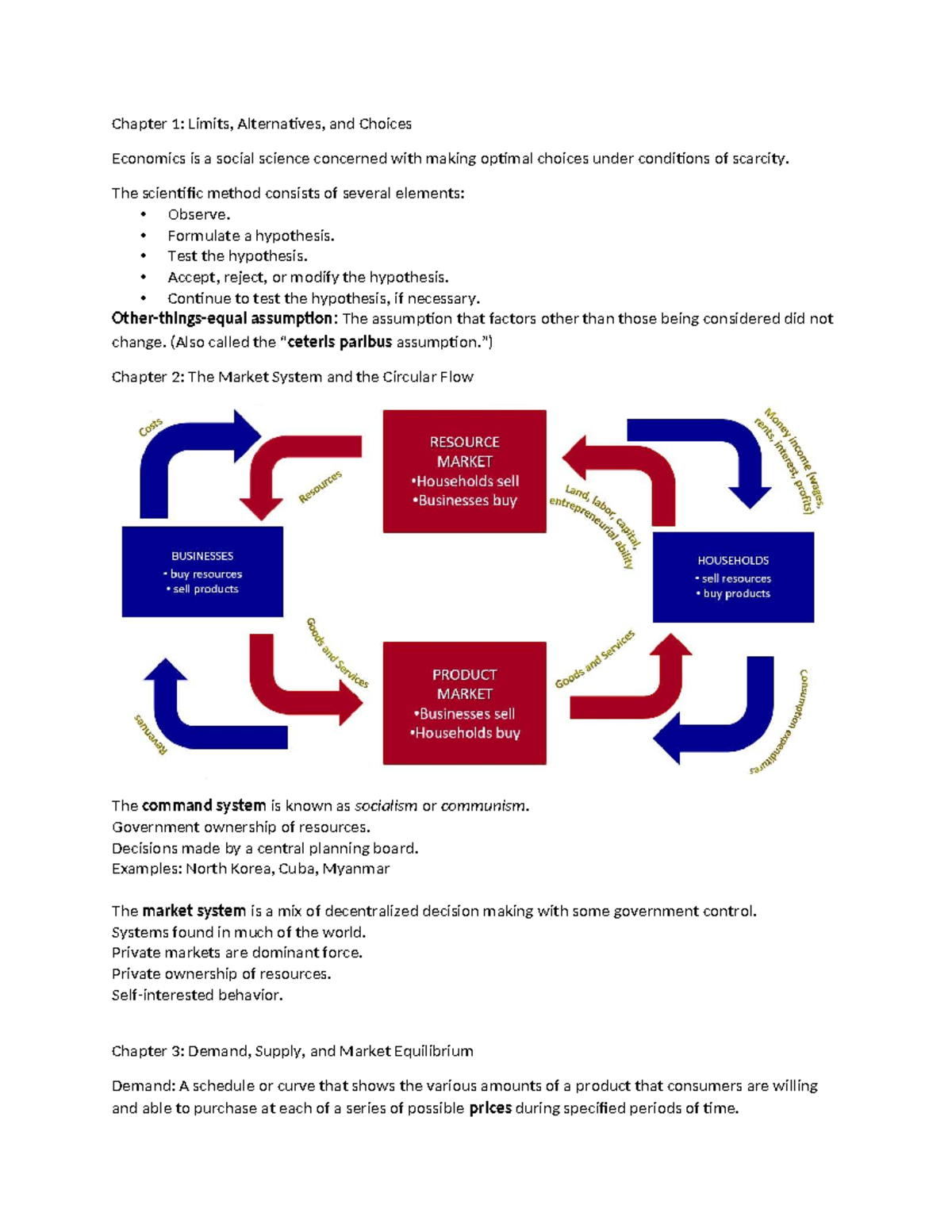 Exam 1 Study Guide: Microeconomics Concepts and Principles - Studocu