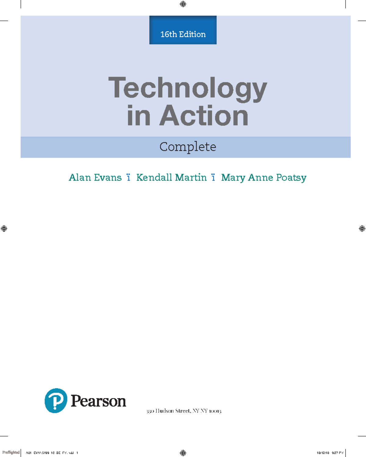Technology in Action: 16th Edition Overview and Key Updates - Studocu