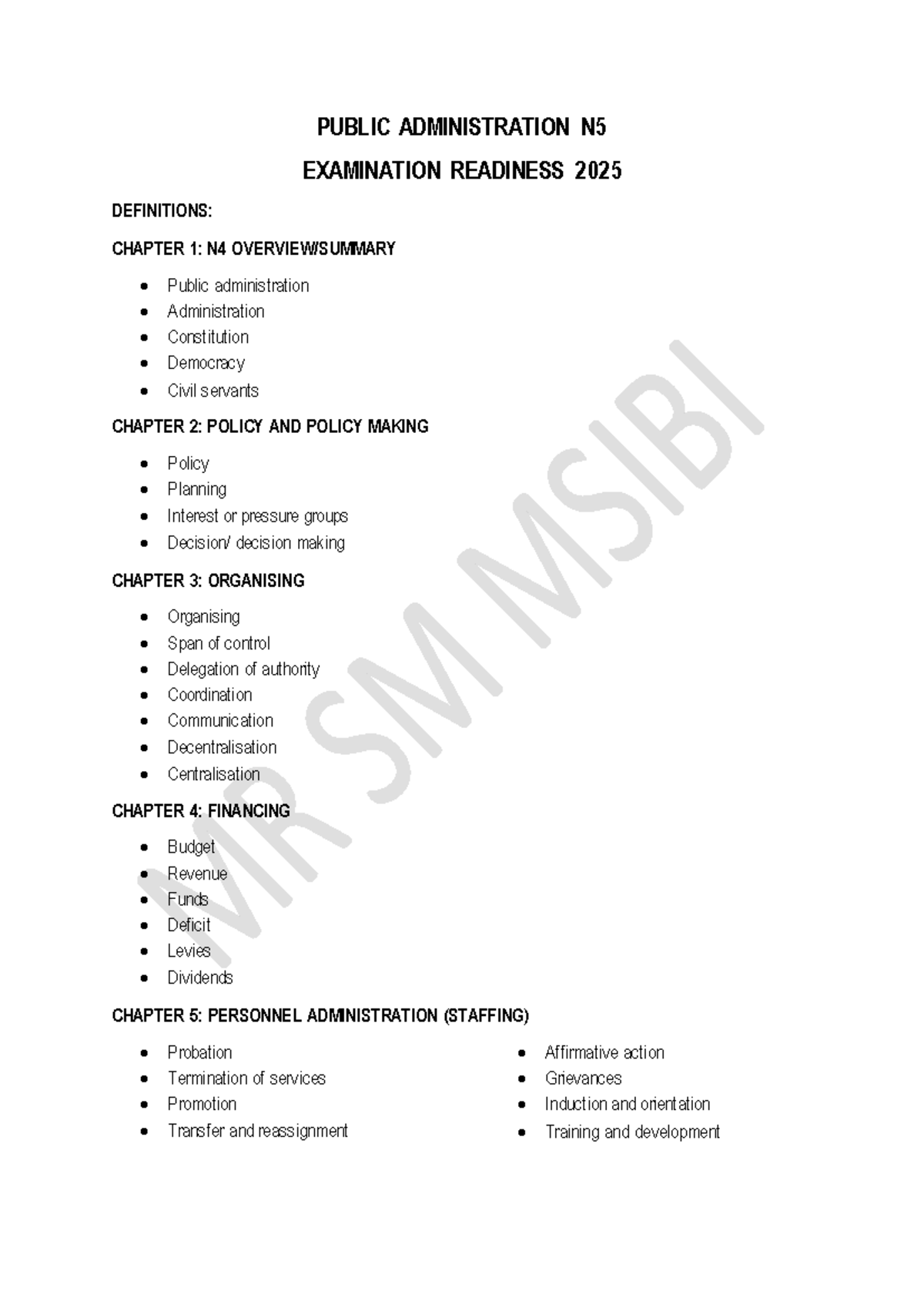 PA N5 Exam Readiness 2025: Key Concepts & Questions - Studocu