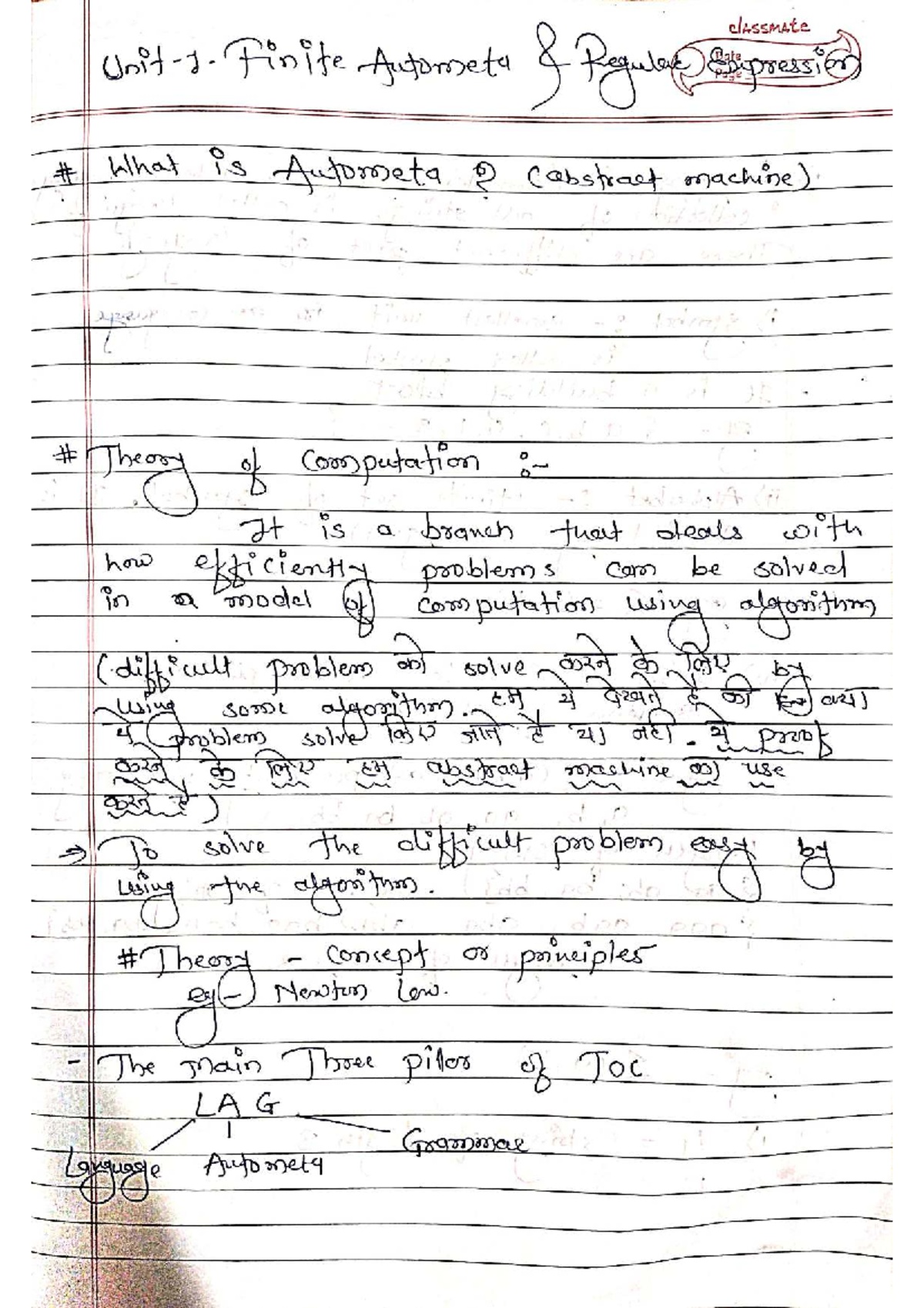 DFA 0: Tutorial on Problem Solving in Machine Learning - Studocu