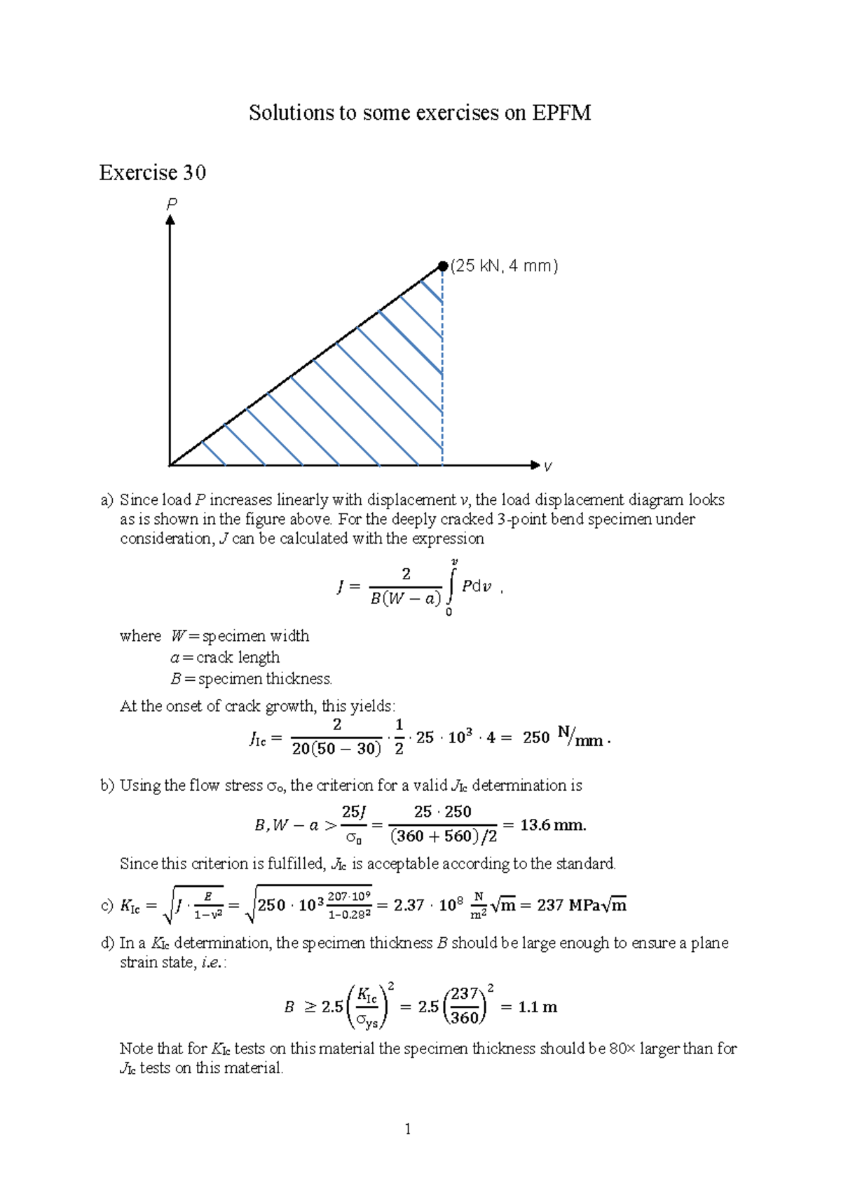 EPFM Solutions: Exercise 30 & 32 Detailed Explanations and Calculations ...