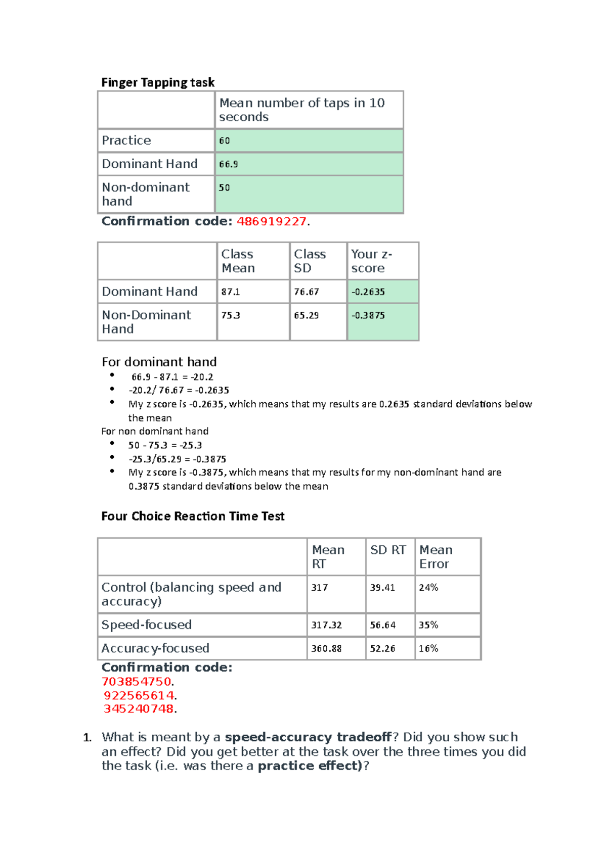 Cognitive Psychology Activities: Week 1 Workbook Exercises - Studocu
