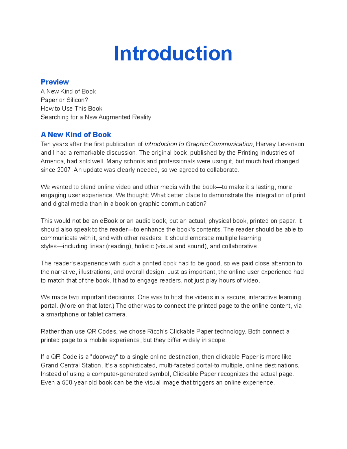 GCM110 Textbook - ... - Introduction Preview A New Kind of Book Paper ...
