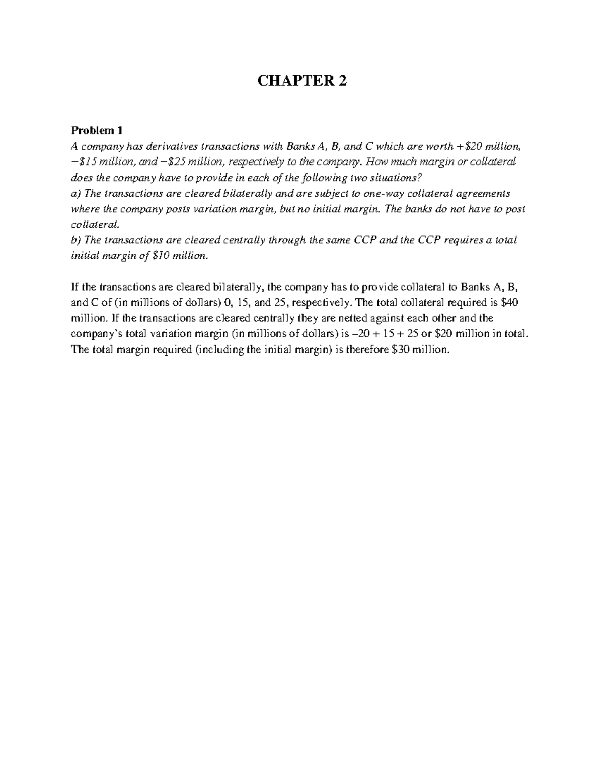 Chap 2 - Understanding Options and Futures: Margin Requirements ...