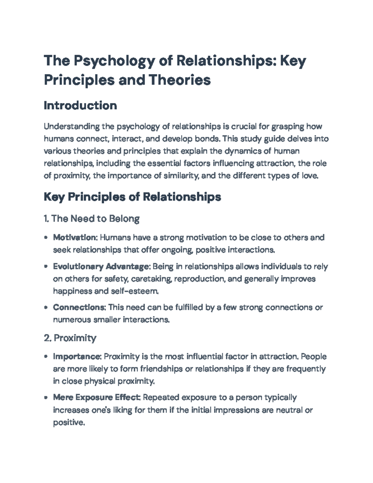 Psychology of Relationships: Key Theories and Principles Explained ...