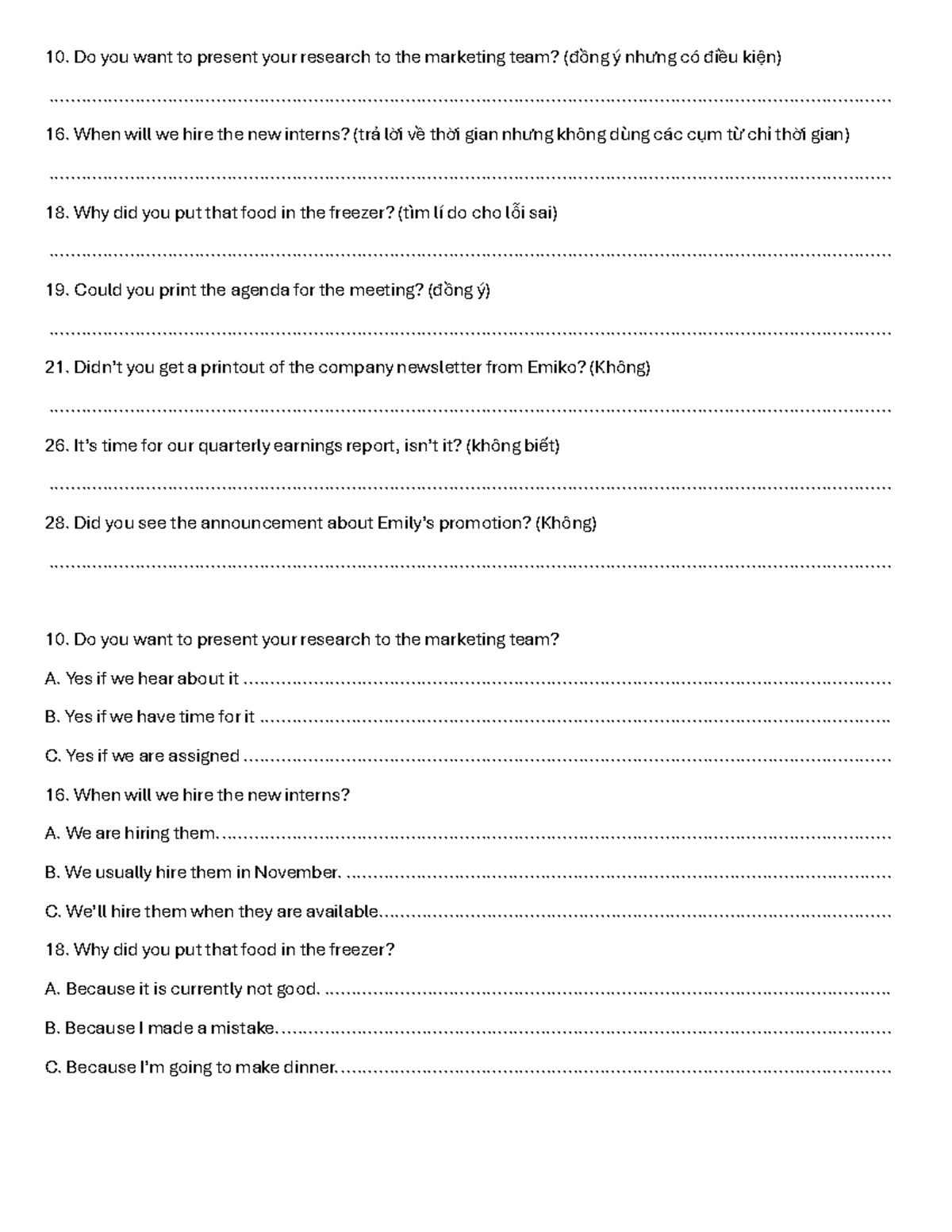 ETS-2023 Test-2 Day-1 Handout: Research & Meeting Responses - Studocu