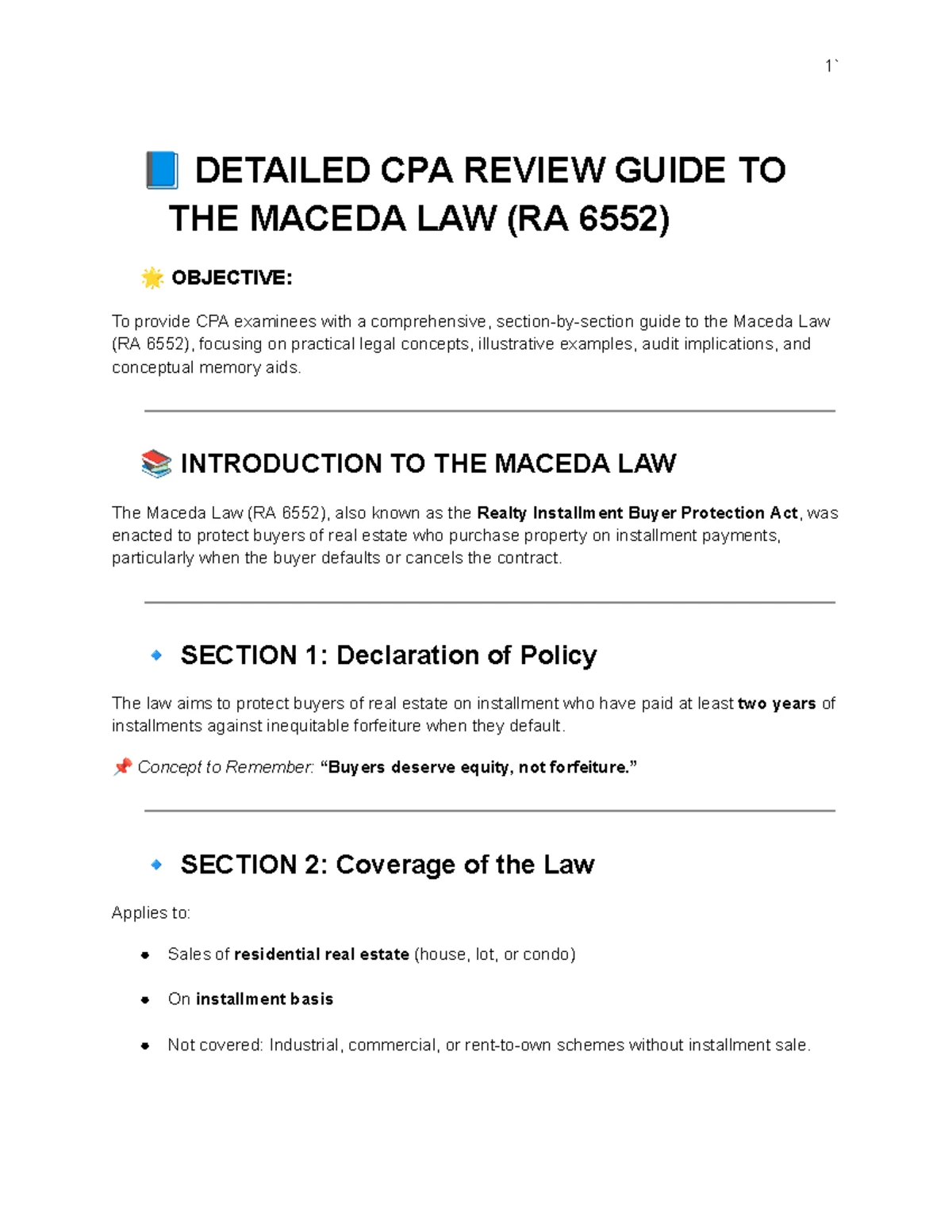 Comprehensive CPA Review Guide on the Insurance Code of the Philippines ...