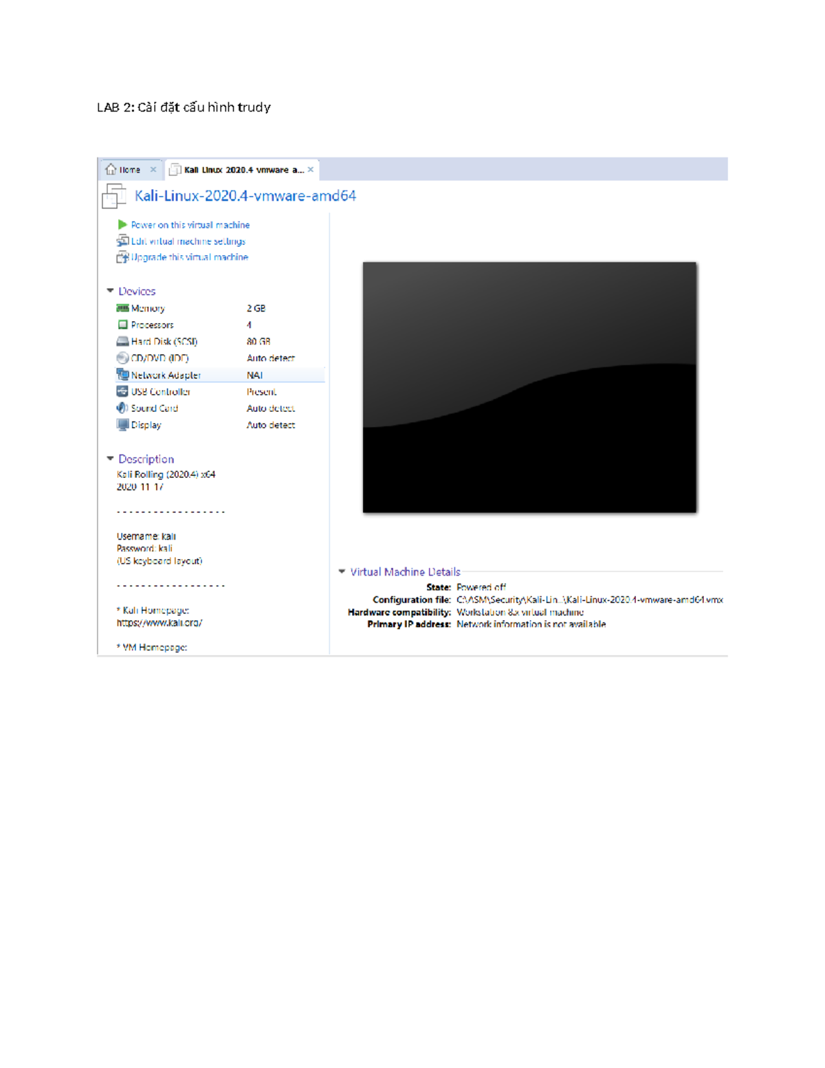 GCD0807A 1623 LAB 2 VBLam - Managing a Successful Project - LAB 2: Cài ...