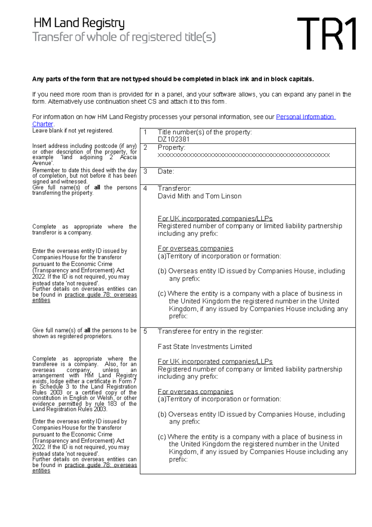 T1 Form Filled - a T1 form - Any parts of the form that are not typed ...