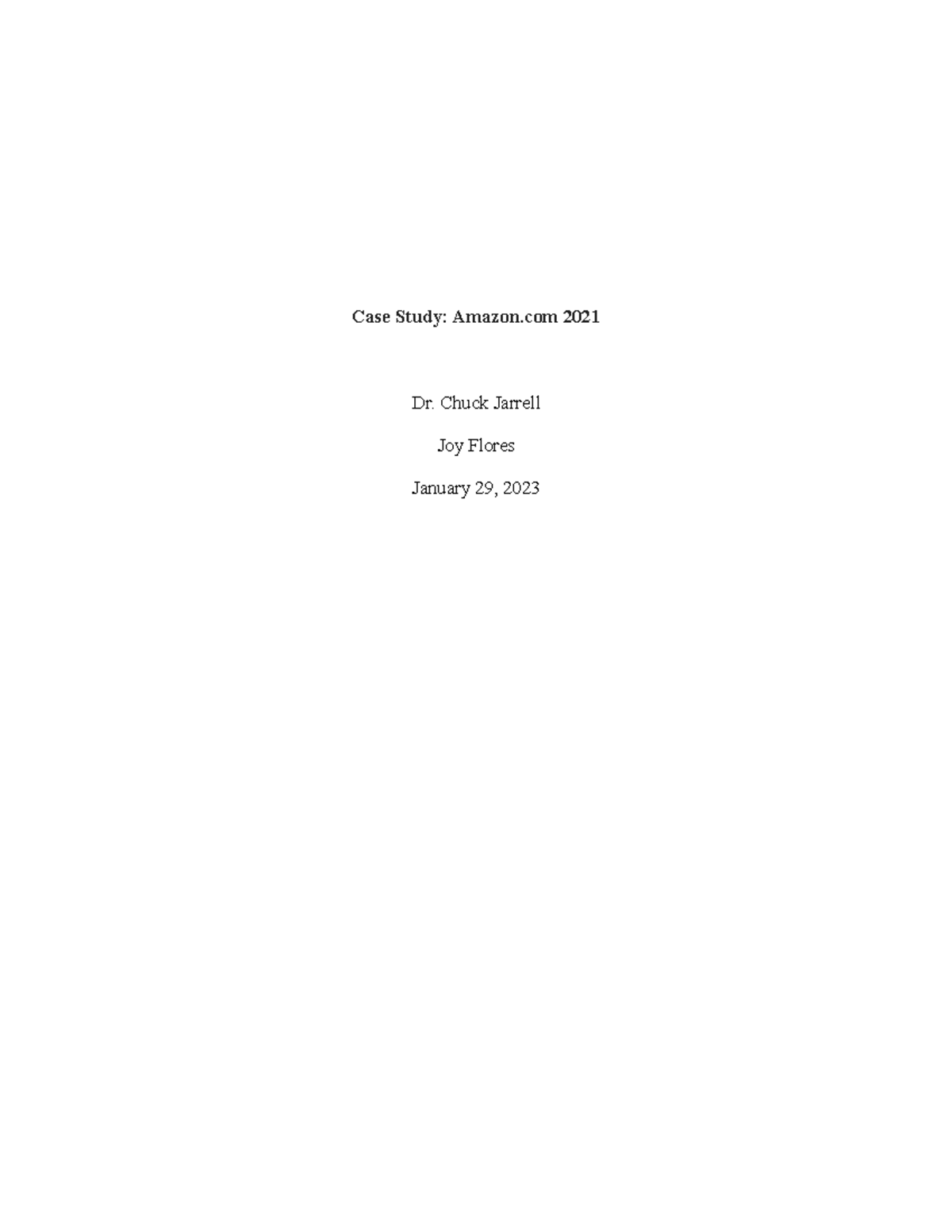 Amazon Case Study Analysis (2021) - Strategies and Future Prospects ...