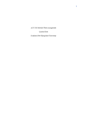 ACC 202 Investor Report Project 7 - [Company Name] 1 [Note: To complete ...
