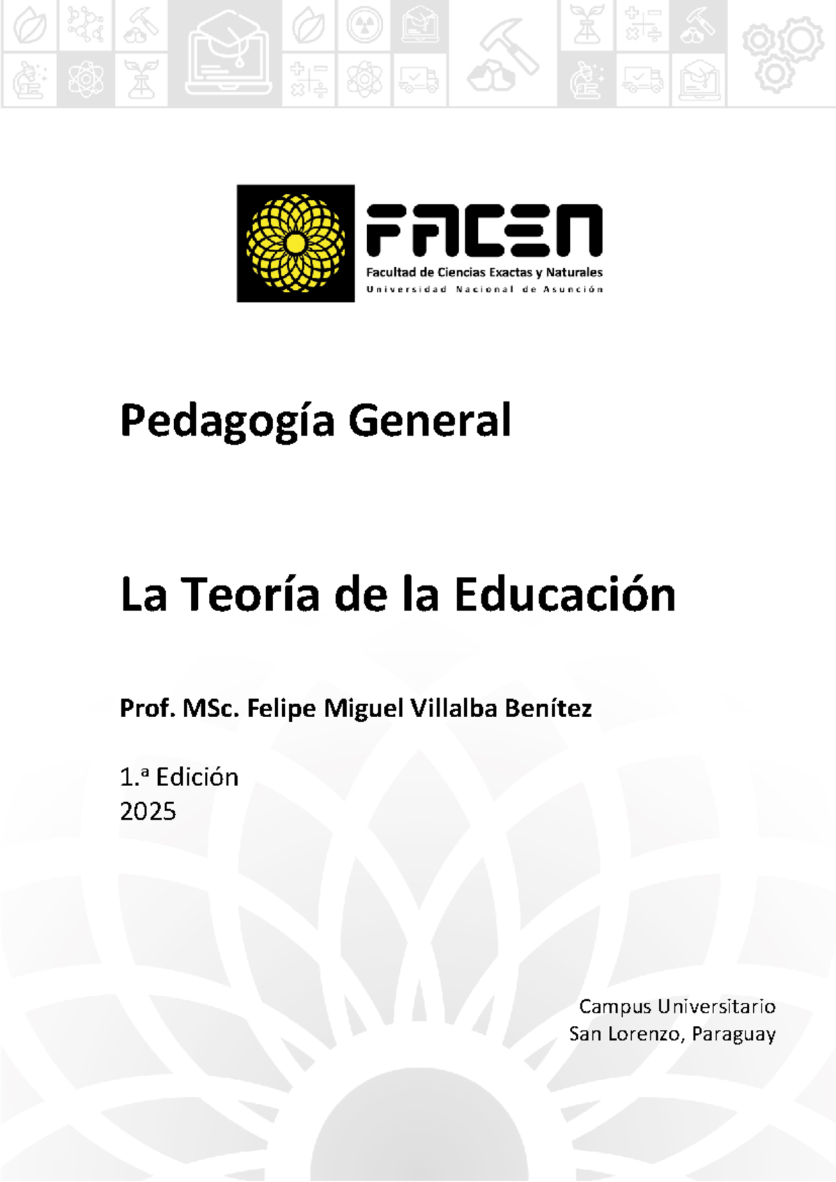 Unidad 2 - PG - Fundamentos de la Pedagogía y Educación 2025 - Studocu