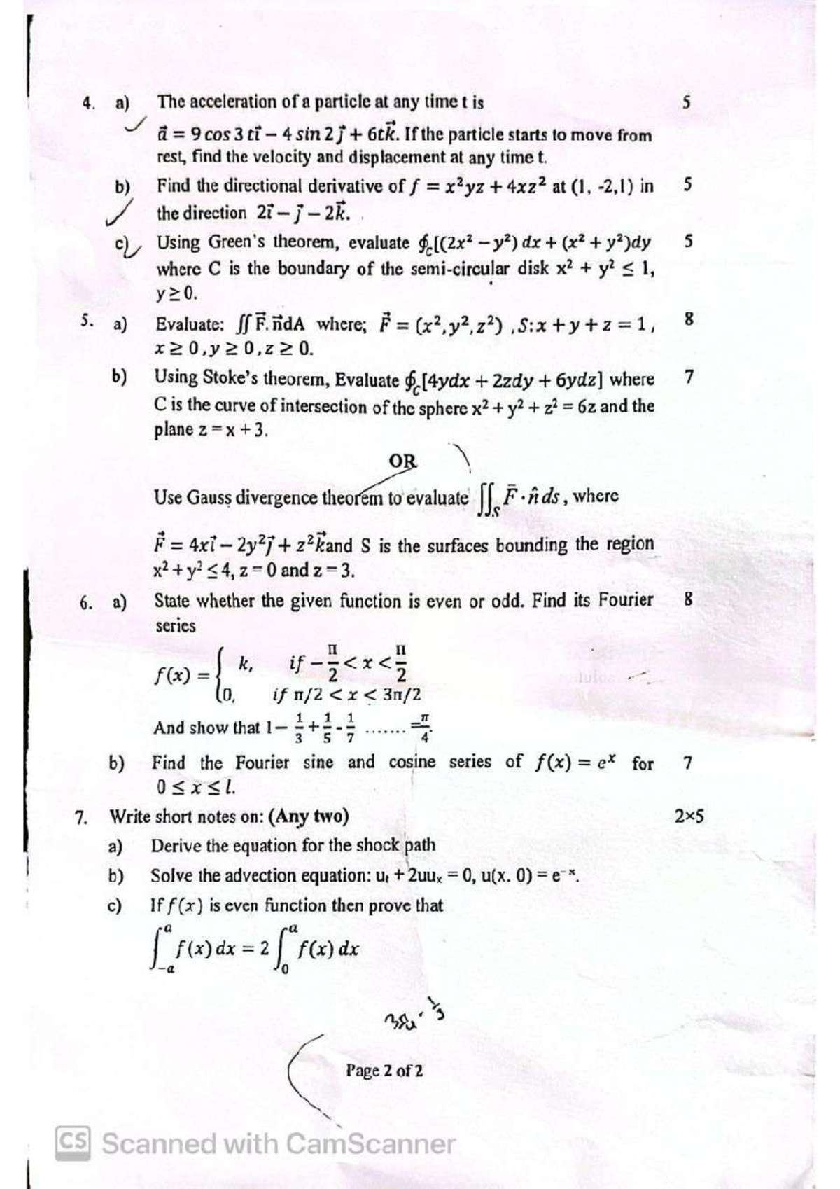 Calculus: Advanced Problems and Theorems in Motion and Series - Studocu