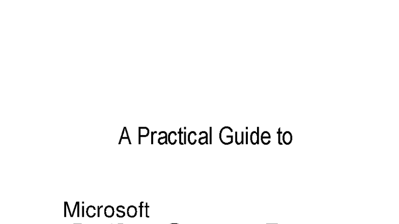 A Practical Guide to ASP 3.0 Programming Techniques - Studocu