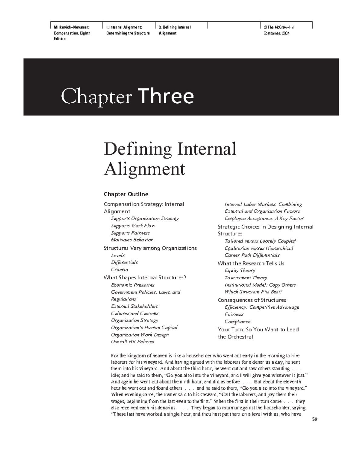 Chapter 2: Understanding Internal Alignment in Compensation Strategies ...