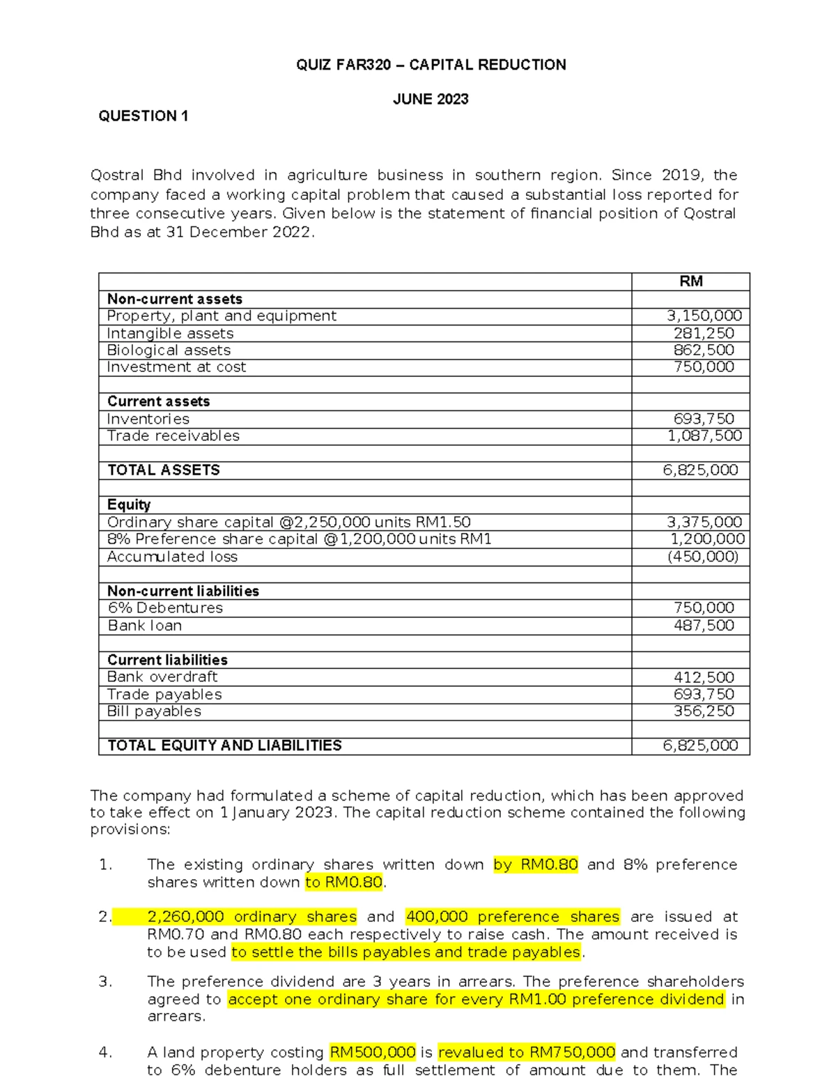 FAR FINANCIAL ACCOUNTING 5 - SEPT 2023 Final Exam Questions - Studocu
