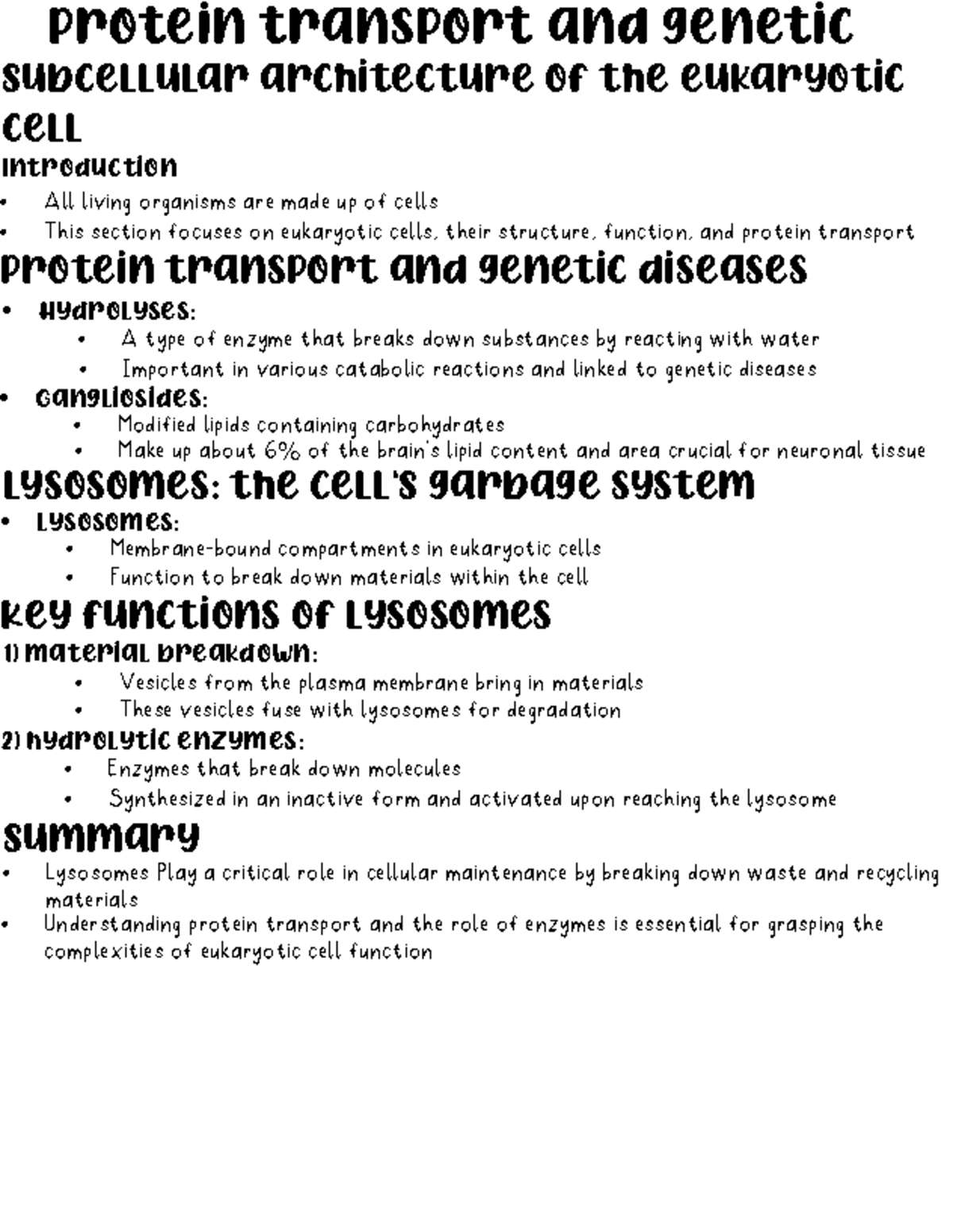 BIOL 110 - Study Guide for Exam Prep: Eukaryotic Cells and Protists ...