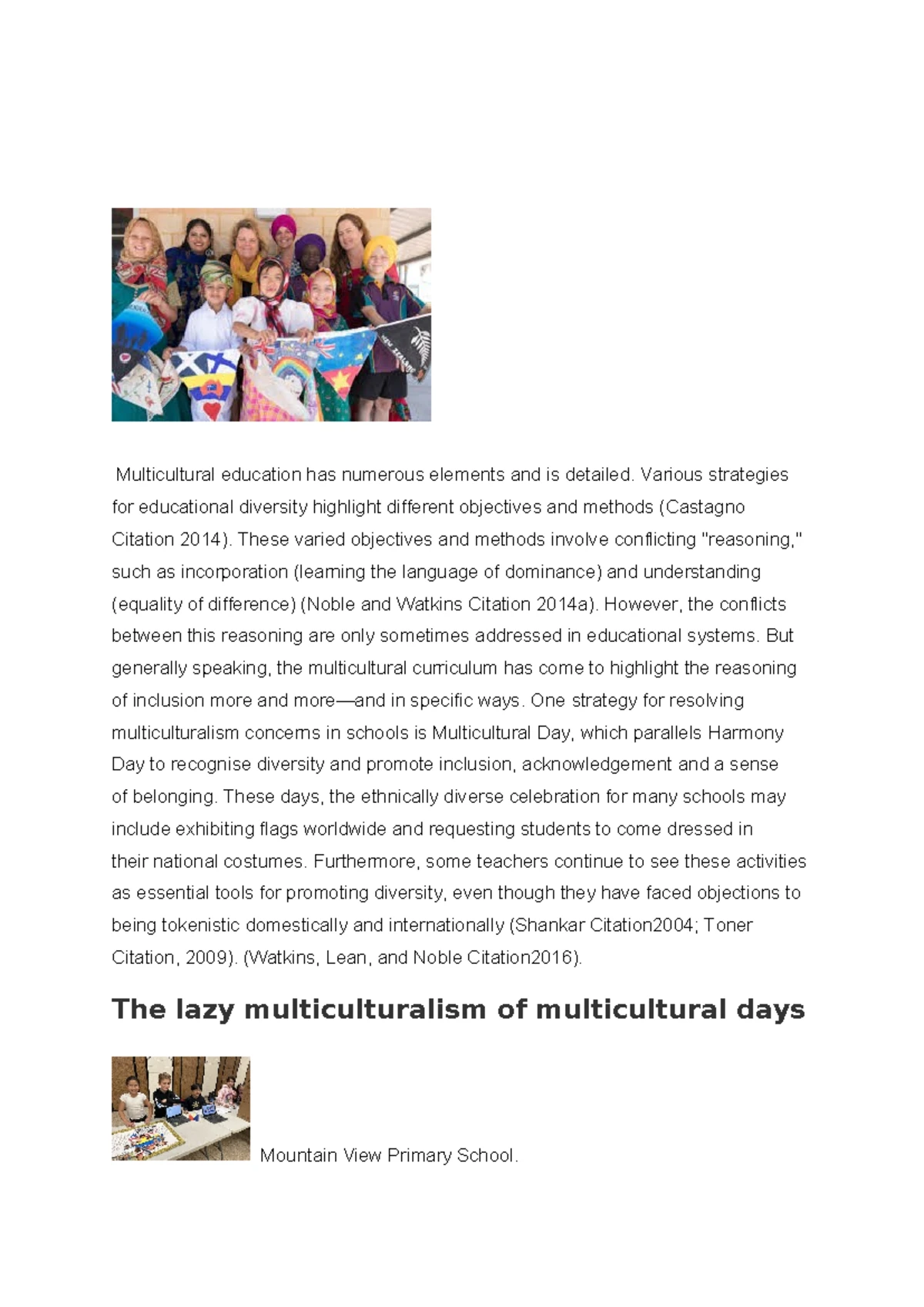 EDU30005: Reflective Essay on Inclusion Practices in Education - Studocu