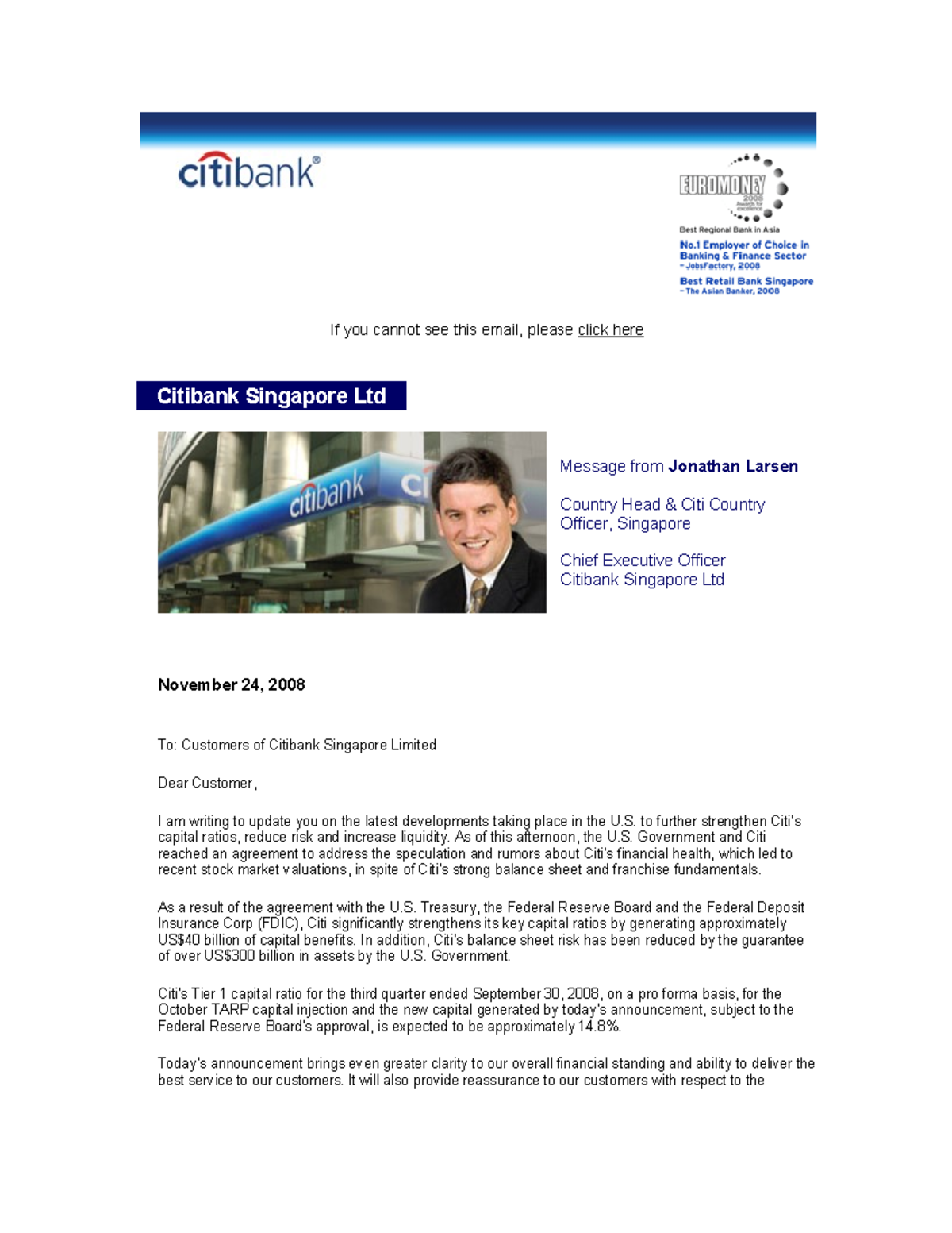 WS5 Citibank email - WEEK 5 - If you cannot see this email, please ...