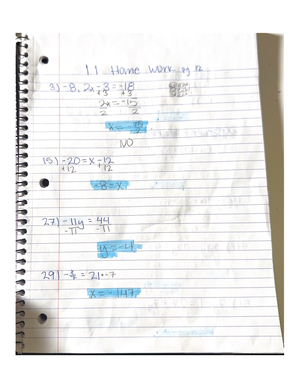 1.4 hw - homework - 1 Homework pg 44 solve B graph 27.) 8x224 3.) t ...