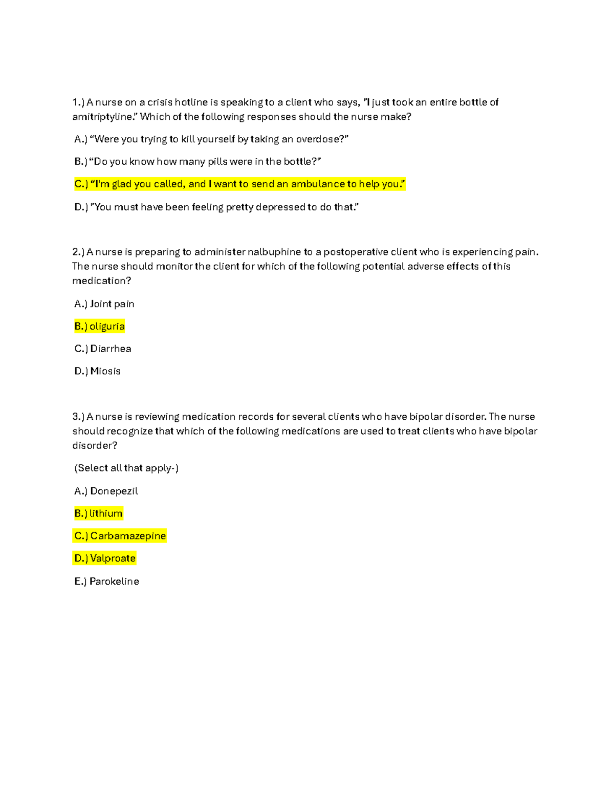 Pharm 101: Comprehensive Final Exam Q&A Study Guide - Studocu