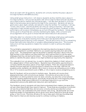 Task 2 - Task 2 - Direct Instruction Lesson Plan Template General ...