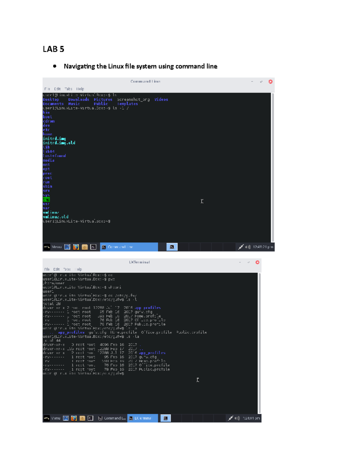 Lab 5 to 11 - this is a lab work of tech 1102 - LAB 5 Navigating the ...