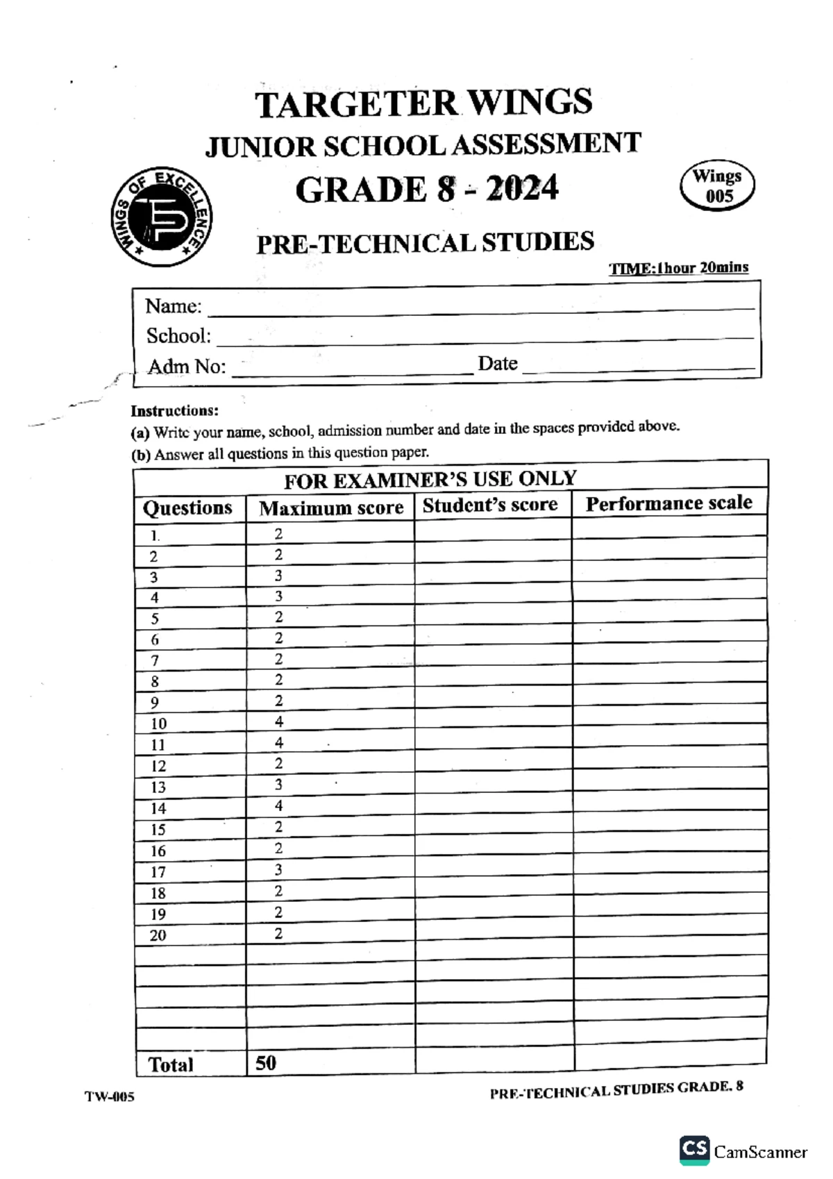 SCO 107/217 Past Exam Papers: Operating Systems Review Guide - Studocu