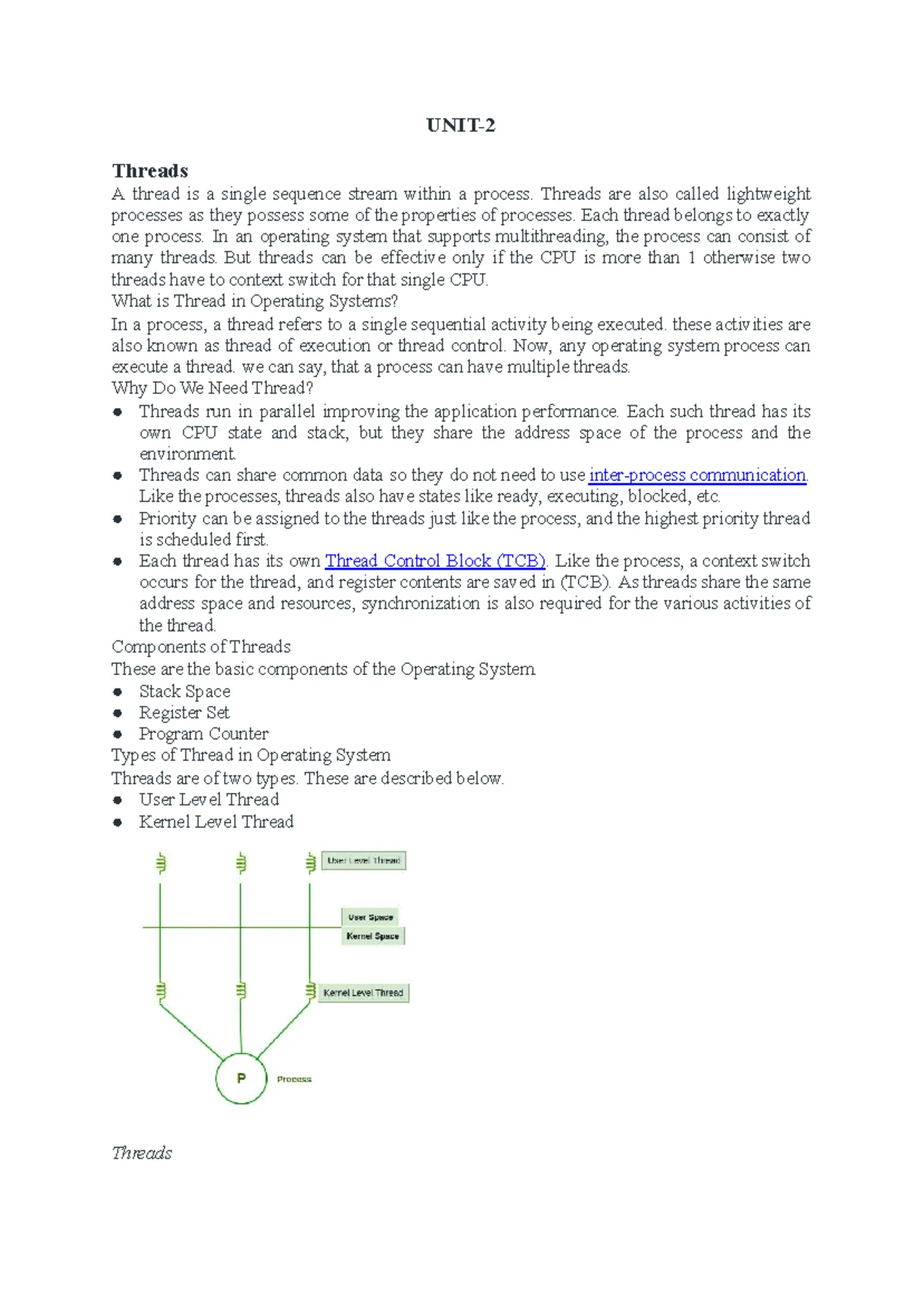 Unit 4 MPMC - Notes - Unit 4 Micro controller 8051 Architecture 8051 is ...