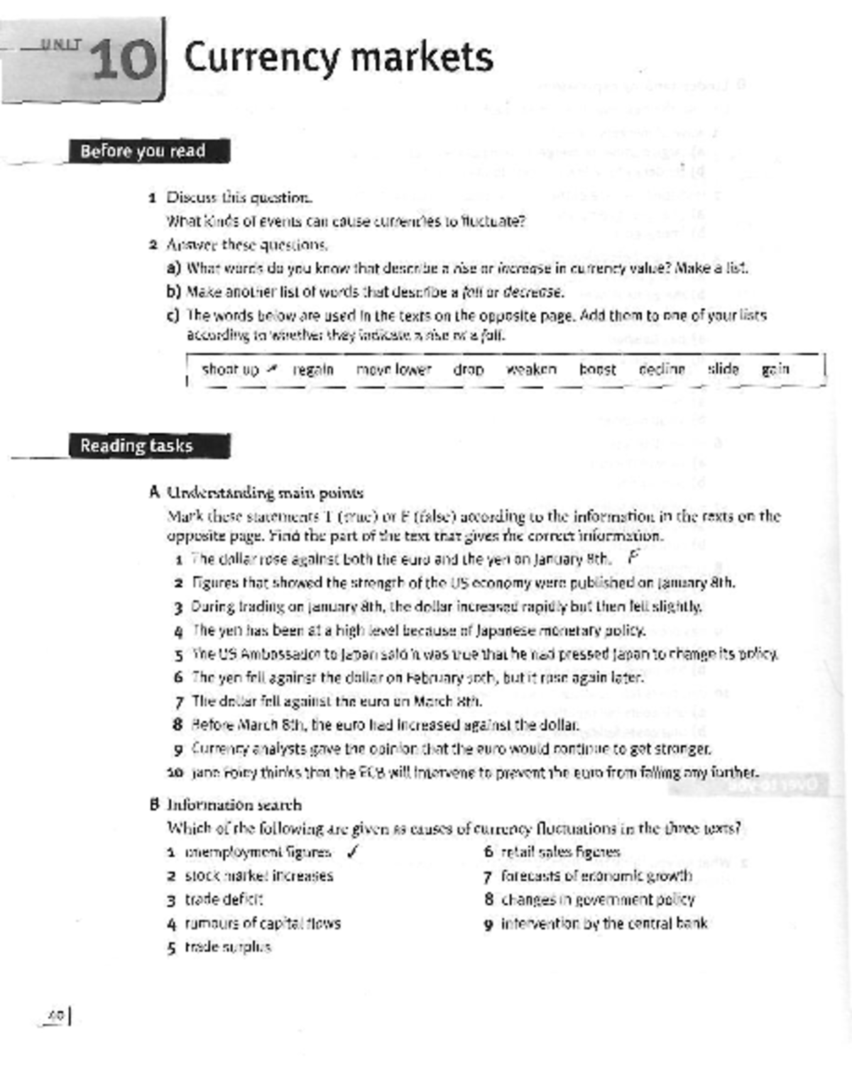 ML Banking & Finance 39 Currency Market: Understanding Fluctuations and  Trends - Studocu