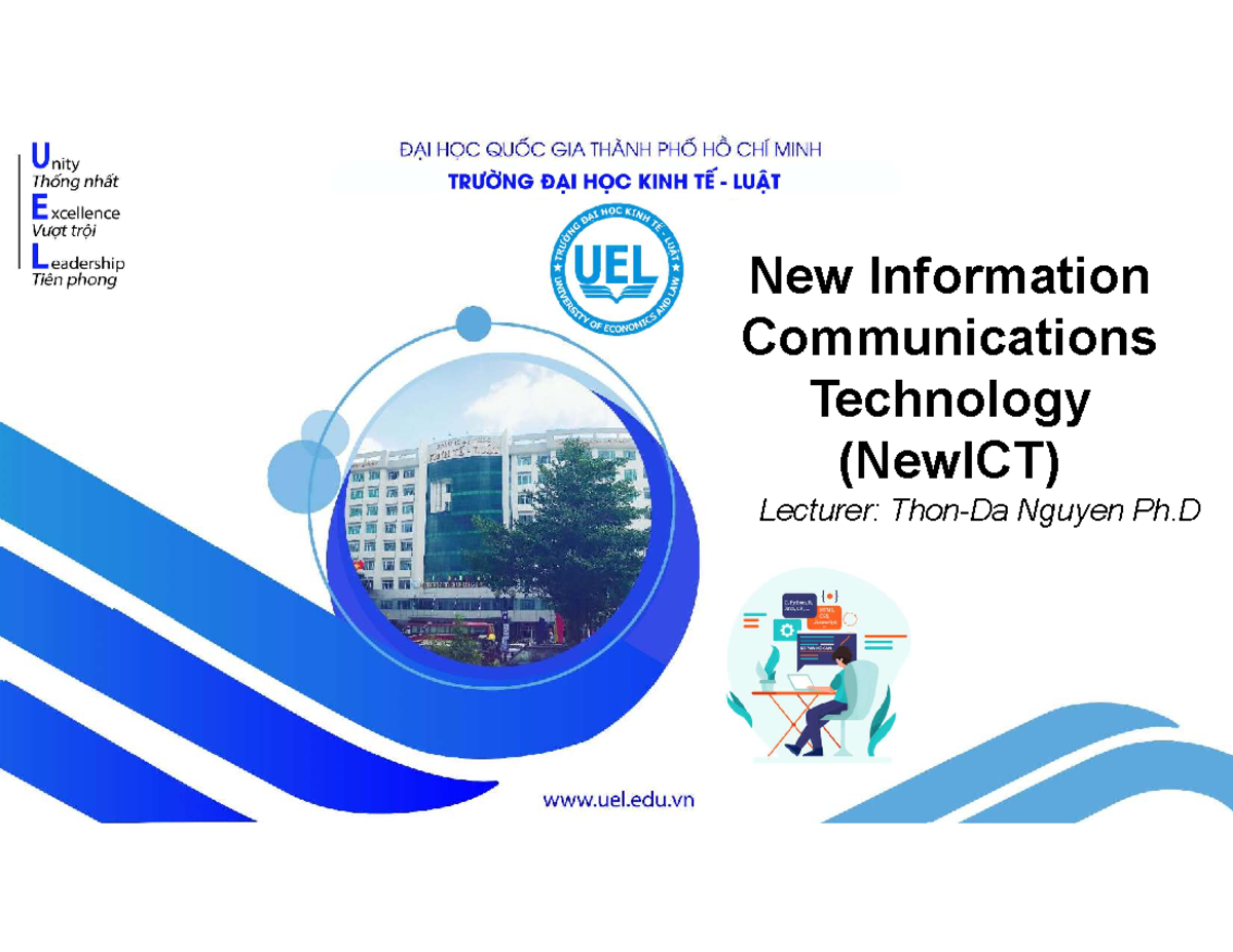 NewICT Course Overview: Embracing Emerging Technologies - Studocu